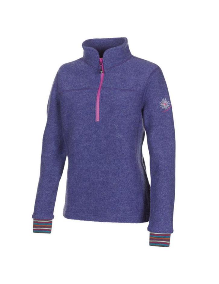 Ivanhoe wollen trui voor dames Dina half Zip Purple Haze..., Kleding | Dames, Truien en Vesten, Paars, Nieuw, Verzenden