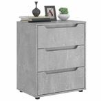vidaXL Dressoir 60x40x73 cm spaanplaat betongrijs betongrijs, Kinderen en Baby's, Kinderkamer | Commodes en Kasten, Verzenden