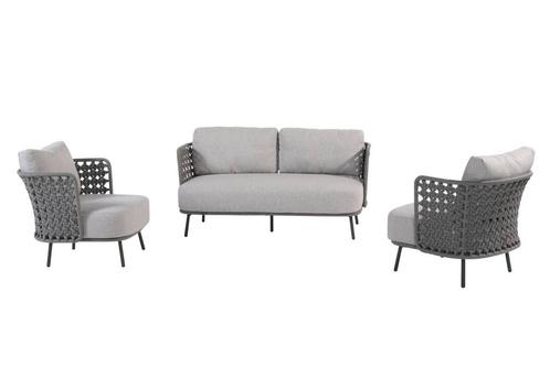 4 Seasons Outdoor Palacio loungeset silvergrey * SALE * |, Tuin en Terras, Tuinsets en Loungesets, Ophalen of Verzenden