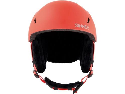 SINNER CREST - Skihelm - In-Mould technologie - Oranje Neon, Huis en Inrichting, Woonaccessoires | Overige, Zo goed als nieuw