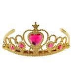 Goud Roze Tiara, Verzenden, Nieuw