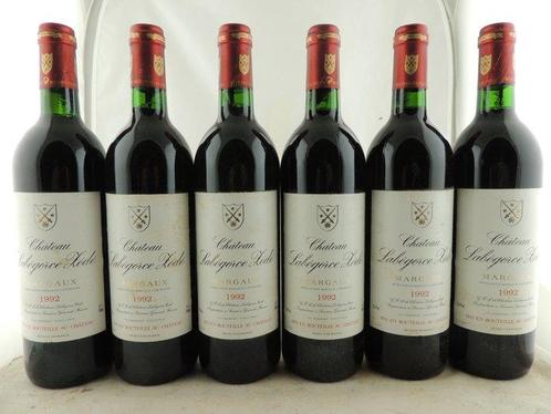 1992 Château Labégorce Zédé - Margaux Cru Bourgeois - 6, Verzamelen, Wijnen