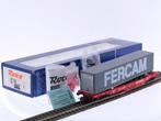 Schaal H0 Roco 67740 containerwagen Sdkms Fercam van de..., Hobby en Vrije tijd, Modeltreinen | H0, Gelijkstroom, Overige typen