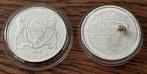 Botswana, Nepal. 5 Pula and 500 Rupees 1988/1992 (Zonder, Postzegels en Munten