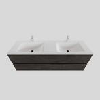 Badkamermeubel Solid Surface BWS Oslo 150x46 cm Dubbel Wood, Ophalen of Verzenden, Nieuw, Bad