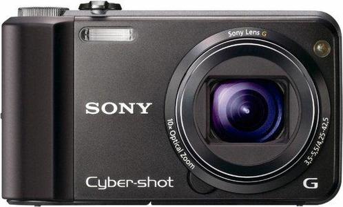 Sony Cyber-shot DSC-H70 Digitale Compact Camera - Zwart, Audio, Tv en Foto, Fotocamera's Digitaal, Zo goed als nieuw, Verzenden