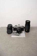 Canon AV-1 + 35-70mm + 80-200mm + 2x converter + manual, Nieuw