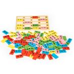 Ecotoys wiskundige blokken domino set - Leerzaam houten bord, Kinderen en Baby's, Nieuw, Ophalen of Verzenden