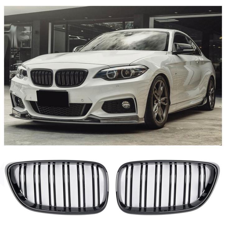 Sport Grille geschikt voor BMW 2-serie F22, F23 en F87 dubbe, Auto-onderdelen, Carrosserie en Plaatwerk, Nieuw, Ophalen of Verzenden