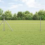 vidaXL Weidehek 0,8x25 m Gegalvaniseerd Staal, Verzenden, Nieuw