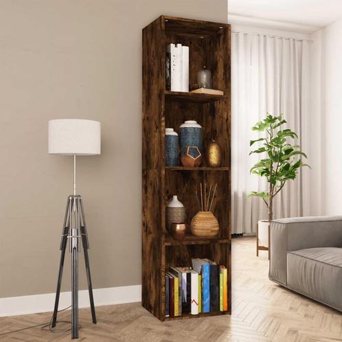 vidaXL Boekenkast / tv-meubel 36x30x143 cm bewerkt hout, Huis en Inrichting, Kasten | Boekenkasten, 25 tot 50 cm, Nieuw, Overige houtsoorten