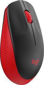 Logitech M190 Optical USB-A Zwart-Rood Retail Wireless, Ophalen of Verzenden, Nieuw