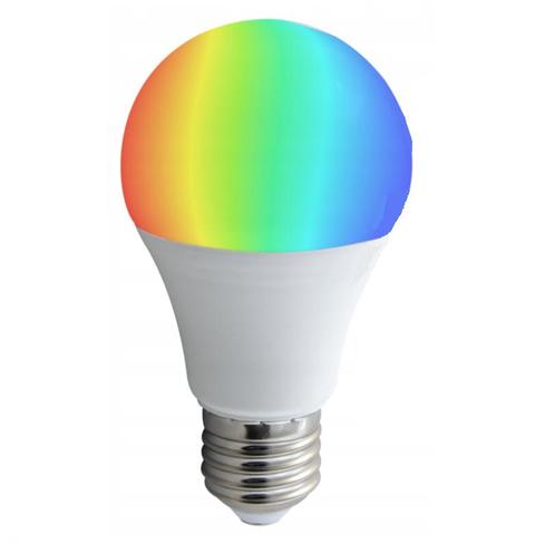 Smart lamp E27 - RGB + warm wit / koud wit - TUYA, Huis en Inrichting, Lampen | Losse lampen, Led-lamp, Nieuw, 30 tot 60 watt