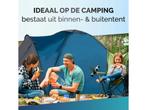 Dunlop Waterdicht 200 Mm - Grijs/ Blauw - 3 Persoons, Caravans en Kamperen, Tenten, Verzenden, Nieuw