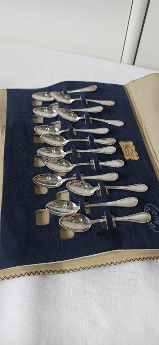 Bestekset (12) - .800 zilver - Argento 800, Antiek en Kunst, Antiek | Goud en Zilver