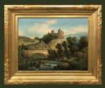 École Romantique (c. 1850) - Le Pont du Diable, Antiek en Kunst