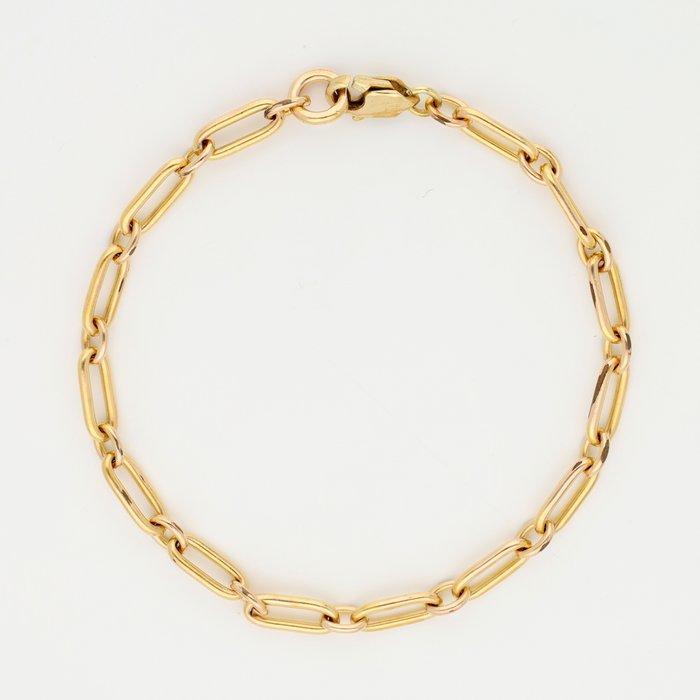 Armband - 14 karaat Geel goud - Closed forever, Sieraden, Tassen en Uiterlijk, Armbanden
