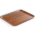 Dienblad | Laminaat | Houtlook | Antislip | Stapelbaar |, Verzenden, Nieuw in verpakking