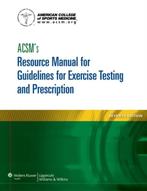 ACSMs Resource Manual for Guidelines for Exerc 9781609139568, Zo goed als nieuw