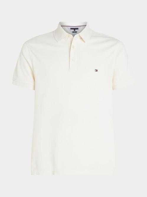 -19% Tommy Hilfiger  Tommy Hilfiger Polo korte mouw 1985 sli, Kleding | Heren, Polo's, Beige, Nieuw, Verzenden