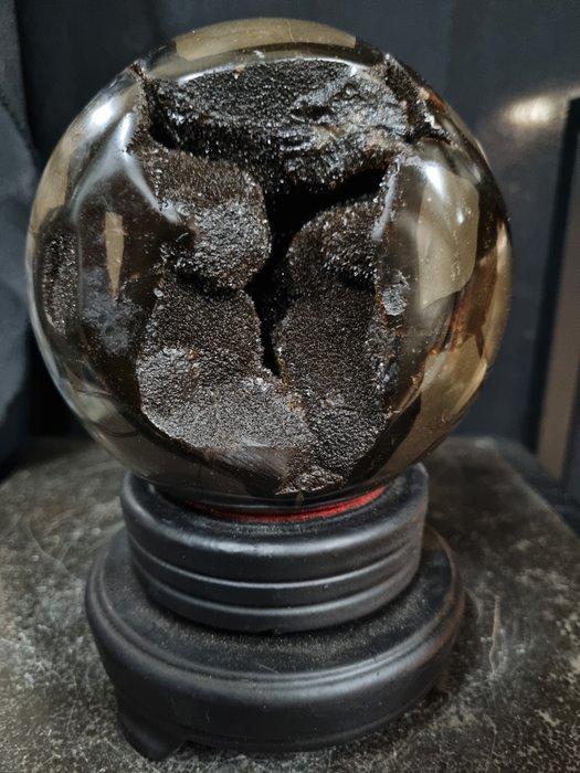 Beautiful large Egg - Septaria - Septarie - Dragon egg -, Verzamelen, Mineralen en Fossielen