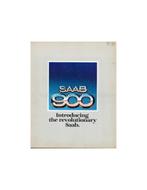 1979 SAAB 900 BROCHURE ENGELS, Nieuw, Author