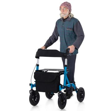 LIVSK Opvouwbare Rollator - All-terrain Wielen - Schokdempin beschikbaar voor biedingen