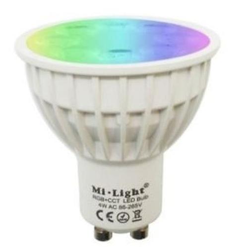 LED spot GU10 | RGB+CCT | 4Watt | Dimbaar | Milight, Huis en Inrichting, Lampen | Overige, Ophalen of Verzenden