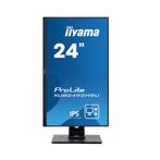Iiyama ProLite XUB2492HSU-B1 Zwart Full-HD monitor, Gebruikt, Iiyama, Ophalen of Verzenden, 5 ms of meer