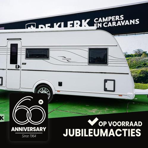 Tabbert Cazadora 490 TD All-in deals &amp; Premium Weeks, Caravans en Kamperen, Caravans, 1250 - 1500 kg, tot en met 4, 7 tot 8 meter