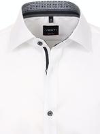 Venti Overhemd Non Iron Wit Body Fit 103522600-001, Nieuw, Wit, Verzenden