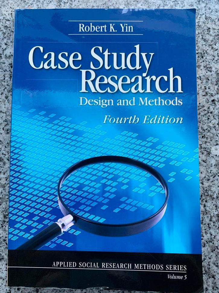 Case study research - Design and methods, Boeken, Economie, Management en Marketing, Overige onderwerpen, Gelezen, Verzenden