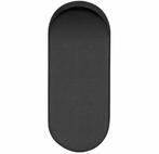 Blind plaatje ovaal 12mm zwart, Ophalen of Verzenden, Nieuw
