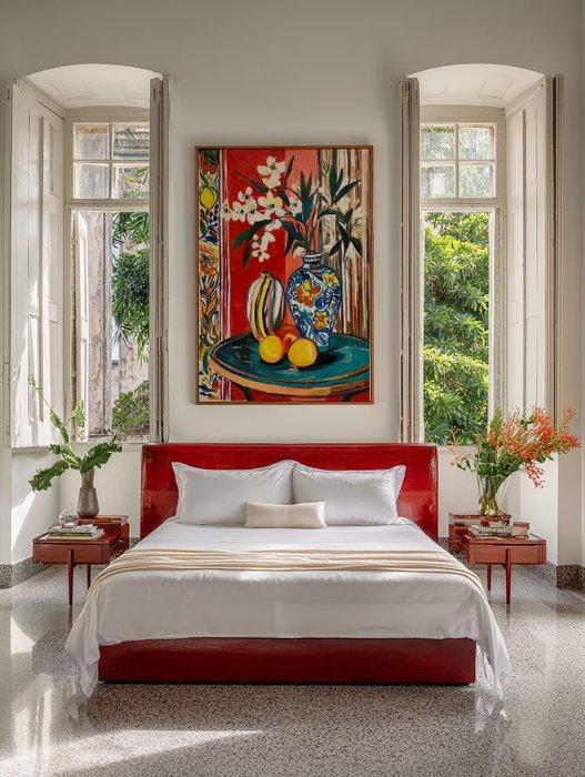 E. García - BODEGÓN ASIÁTICO XL (NO RESERVE), Antiek en Kunst, Kunst | Schilderijen | Modern