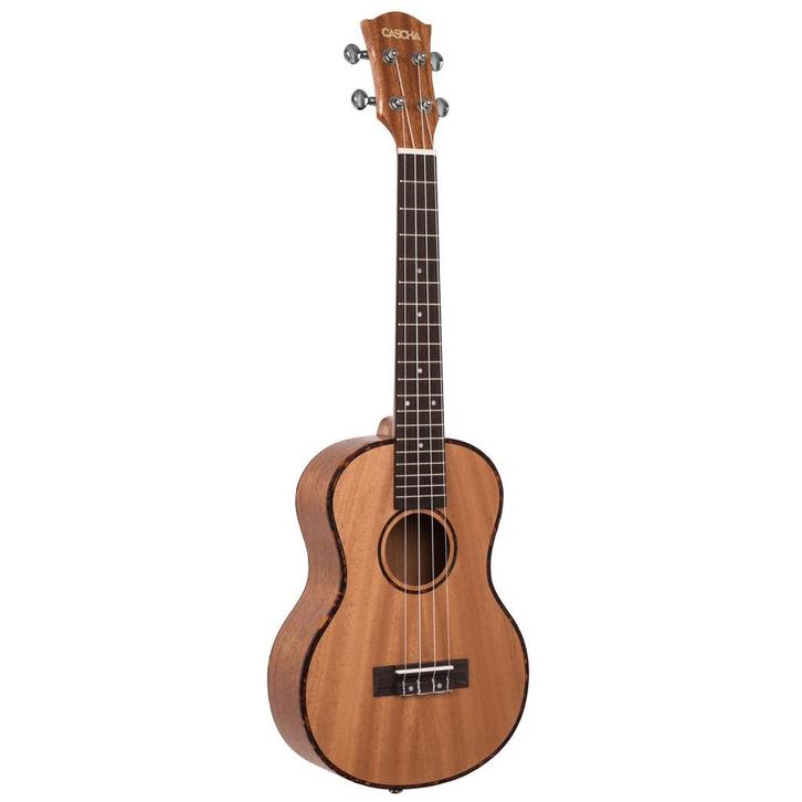 Cascha HH 2048 premium tenor ukelele met tas en plectra, Muziek en Instrumenten, Snaarinstrumenten | Overige, Verzenden