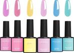 Tweedekans | Moods Gellac 6-delige Set - Gel Nagellak - 8ML, Sieraden, Tassen en Uiterlijk, Uiterlijk | Cosmetica en Make-up, Ophalen of Verzenden