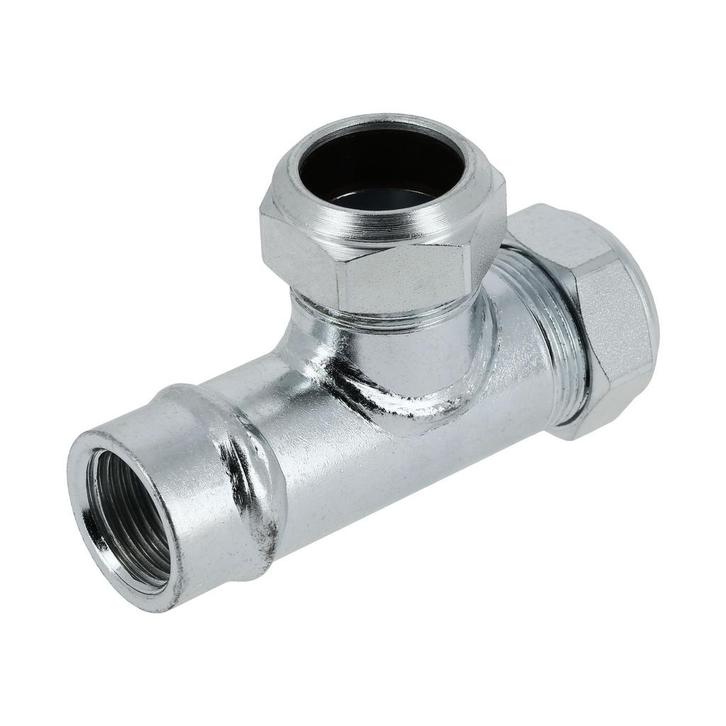BONFIX Knel C-staal 112 T-stuk 28 x 28 x 1/2 bi.dr., Doe-het-zelf en Verbouw, Buizen en Afvoer, Ophalen of Verzenden