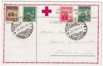 Italiaanse Sociale Republiek 1944 - 4 ansichtkaarten. 1 x, Gestempeld