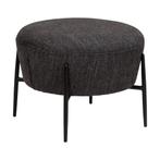 *WOONWINKEL* Dan-Form Orbit Ronde Poef Boulce Raven Zwart, Huis en Inrichting, Verzenden, Nieuw
