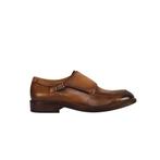 TESTONI Caramel Monk Shoes Bolognese Goodyear Welted 8 UK -, Nieuw
