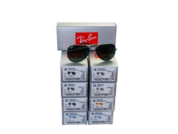 Veiling - 9x Ray-Ban | Aviator, Outdoorsman & Marshal, Sieraden, Tassen en Uiterlijk, Zonnebrillen en Brillen | Heren