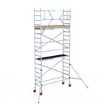 Euroscaffold basic rolsteiger 75 x 6,2m werkhoogte, Doe-het-zelf en Verbouw, Steigers, Verzenden, Nieuw, Rolsteiger of Kamersteiger