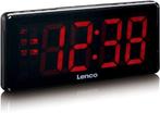 Lenco Klokradio CR-30 Dual BK, Verzenden, Nieuw