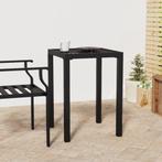 vidaXL Tuintafel 50x50x72 cm staal antracietkleurig, Tuin en Terras, Verzenden, Nieuw, Metaal
