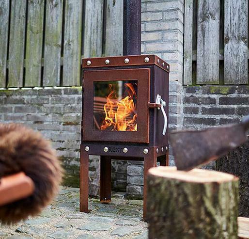 Terraskachels en tuinhaarden Sale, Huis en Inrichting, Kachels, Houtkachel, Vrijstaand, Nieuw, Hout, Ophalen