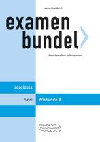 Examenbundel havo Wiskunde B 20202021 9789006781564, Boeken, Zo goed als nieuw, Verzenden