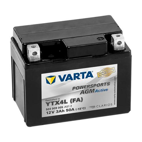 VARTA Factory 12V 3Ah - Loodzuur - AGM - 503909005, Motoren, Onderdelen | Overige, Nieuw