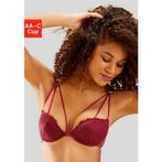 Lascana Push-up-bh van kant in leuke linten-look, sexy, Verzenden