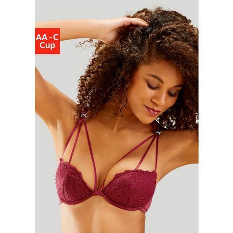Lascana Push-up-bh van kant in leuke linten-look, sexy, Kleding | Dames, Ondergoed en Lingerie, Verzenden