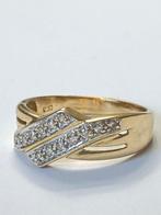 Zonder Minimumprijs - Ring - 18 karaat Geel goud Diamant, Sieraden, Tassen en Uiterlijk, Ringen, Nieuw